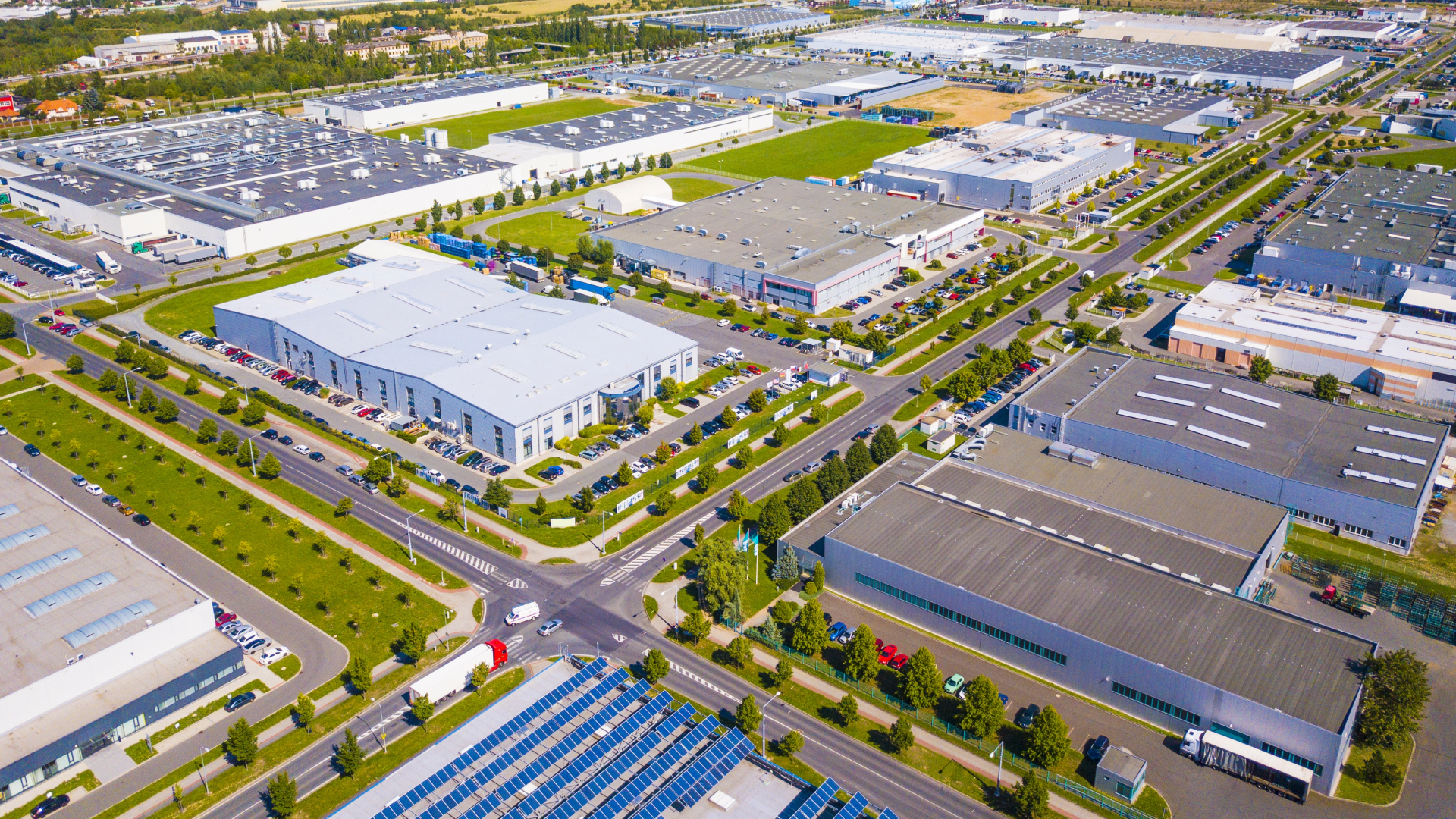 Modern infrastructure at Dholera Smart City